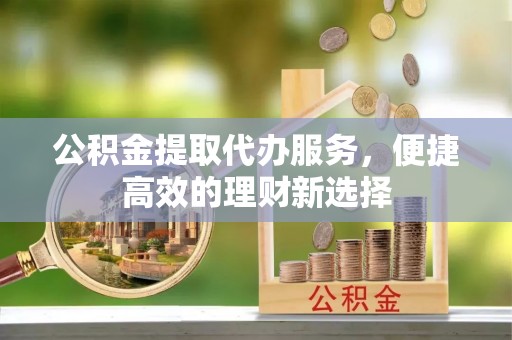 潞城公积金提取代办服务，便捷高效的理财新选择