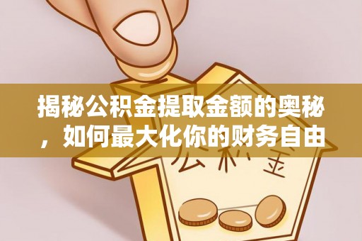 潞城揭秘公积金提取金额的奥秘，如何最大化你的财务自由