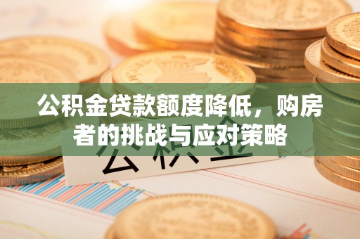潞城公积金贷款额度降低，购房者的挑战与应对策略