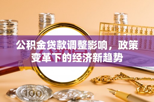 潞城公积金贷款调整影响，政策变革下的经济新趋势
