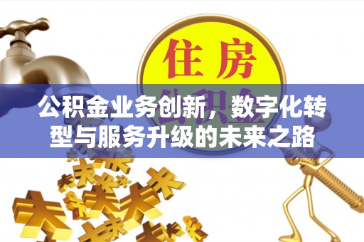 潞城公积金业务创新，数字化转型与服务升级的未来之路
