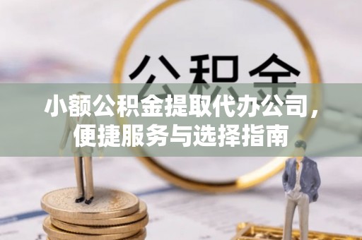 潞城小额公积金提取代办公司，便捷服务与选择指南