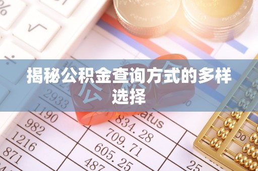 潞城揭秘公积金查询方式的多样选择