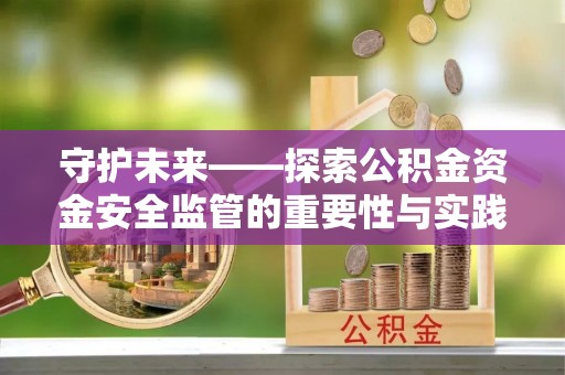 潞城守护未来——探索公积金资金安全监管的重要性与实践路径