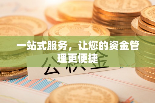 潞城一站式服务，让您的资金管理更便捷